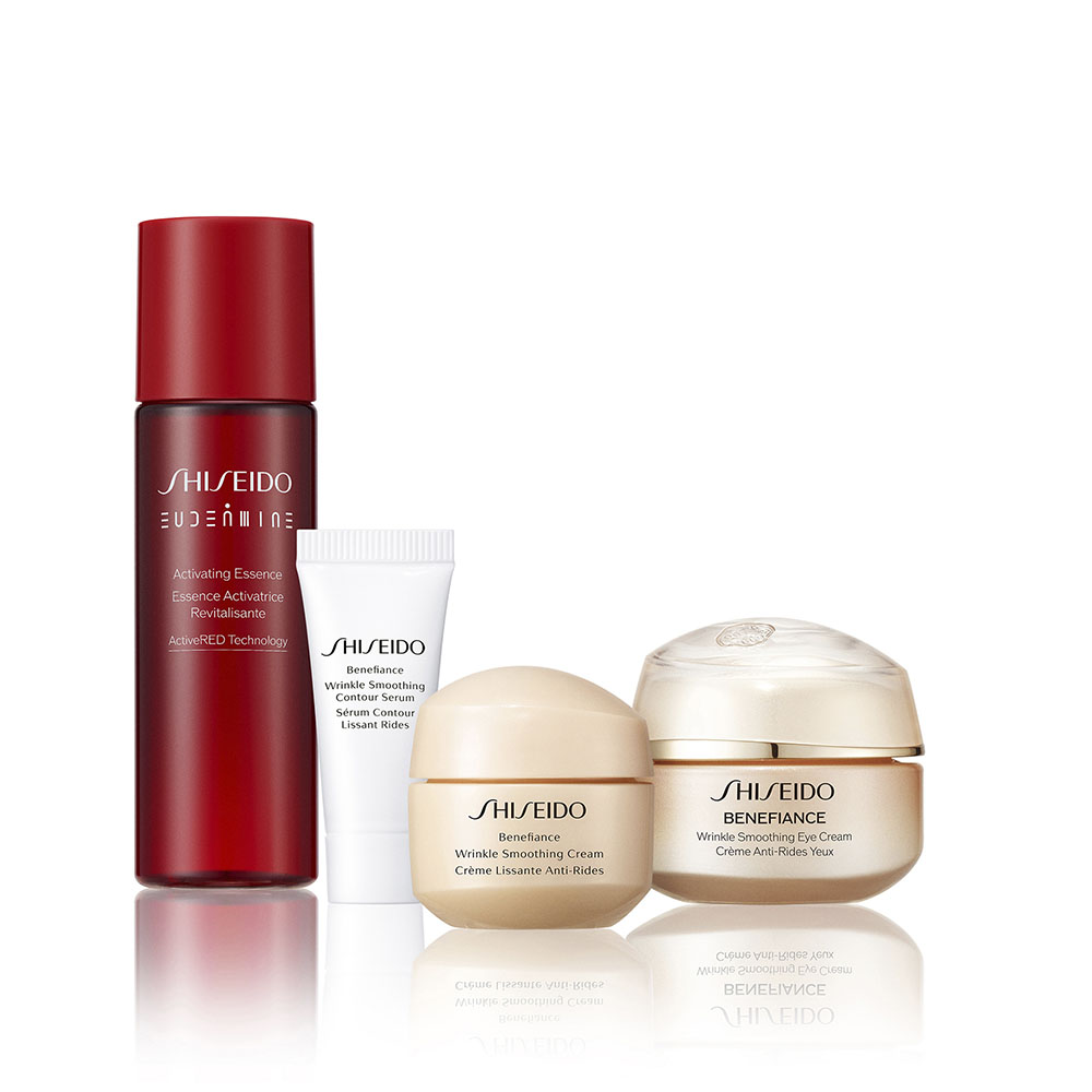 BENEFIANCE WRINKLE SMOOTHING EYE CREAM SET (SET ANTIARRUGAS)